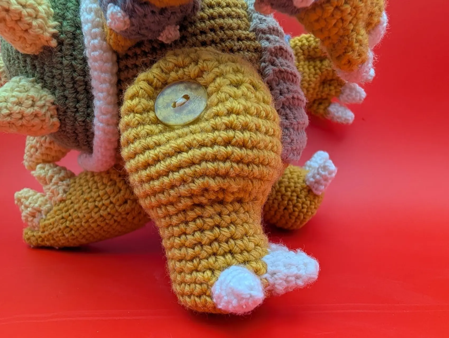 Amigurumi Bowser Leg Pattern by GretaWings